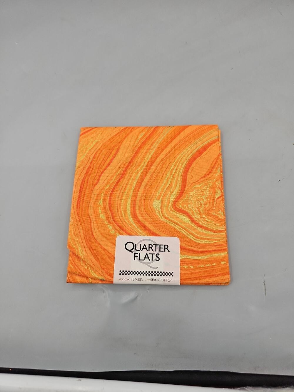 18"x21" Colorful Orange Gold Pattern Cotton Fabric Jo-ann Fabric New